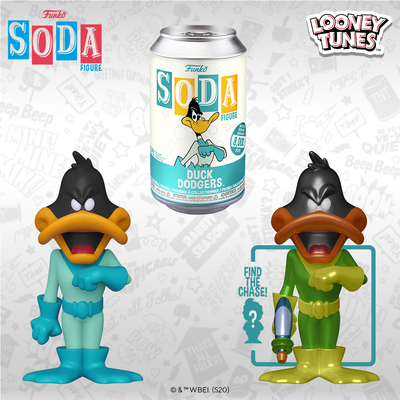 Funko Vinyl Soda - Duck Dodgers w/ Chase