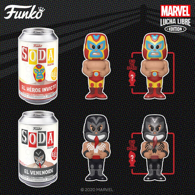 Funko Vinyl Soda - Luchadores w/ Chase