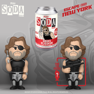 Funko Vinyl Soda - Snake Plissken w/ Chase