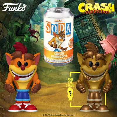 Funko Vinyl Soda - Crash Bandicoot w/ Chase