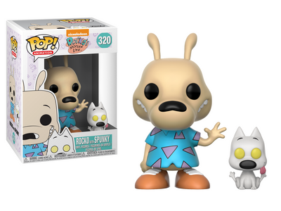 Rocko and Spunky #320 Rocko's Modern Life Funko Pop! Animation