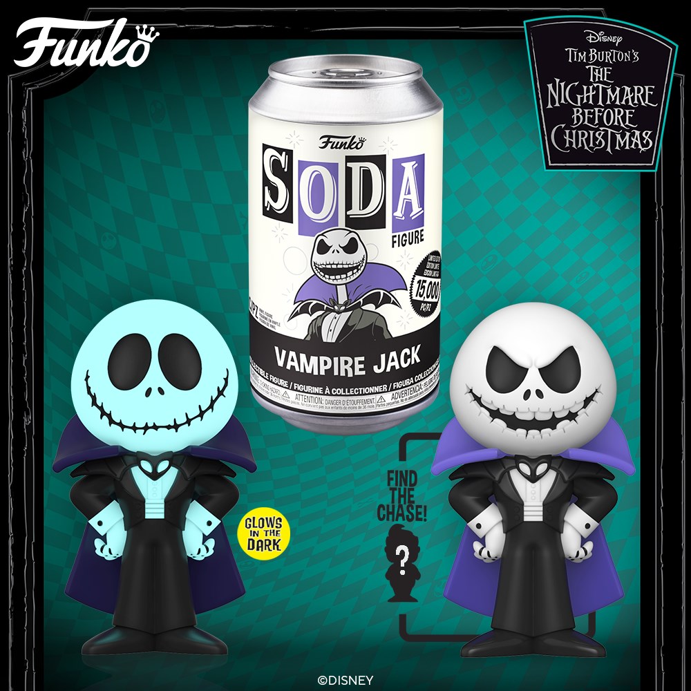 Funko Vinyl Soda -Vampire Jack w/ Chase