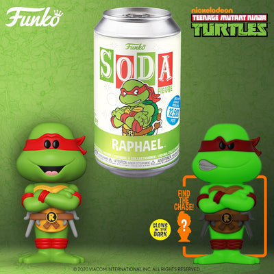 Funko Vinyl Soda - TMNT - Raphael w/ Chase