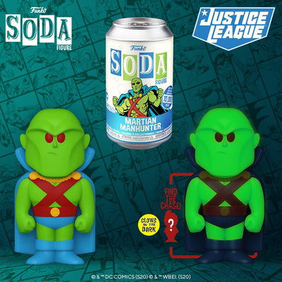 Funko Vinyl Soda - Martian Manhunter w/ Chase