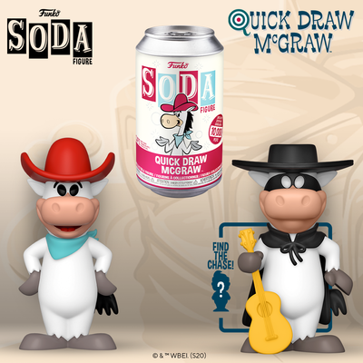 Funko Vinyl Soda - Quick Draw McGraw w/ Chase