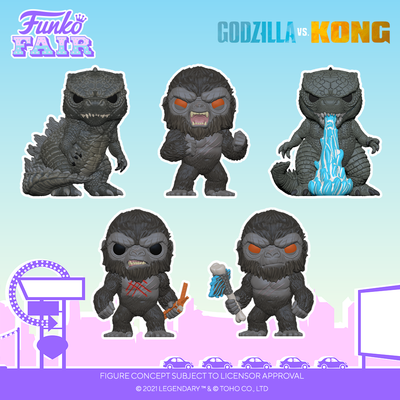 Funko Pop! Movies - Godzilla vs King Kong
