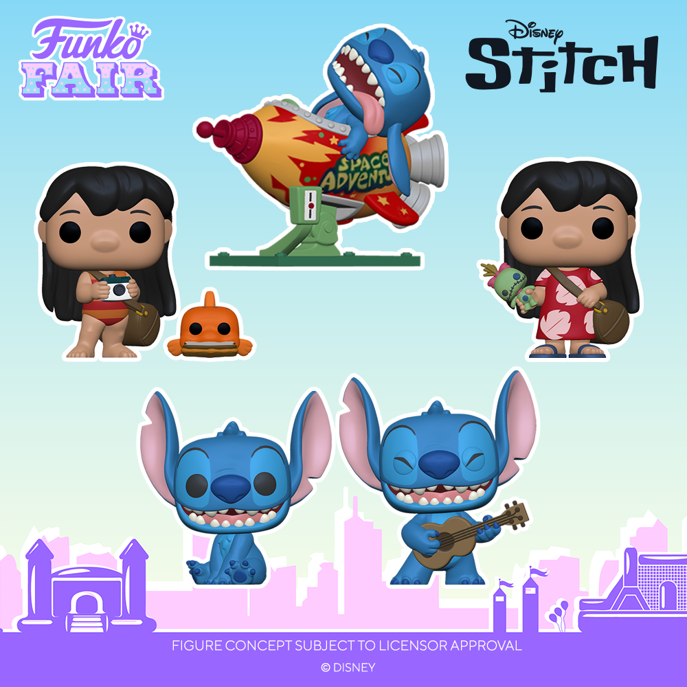 Lilo & Stitch Stitch with Ukulele Diamond Glitter Funko Pop! Vinyl Fig –  Dreamitcollectibles