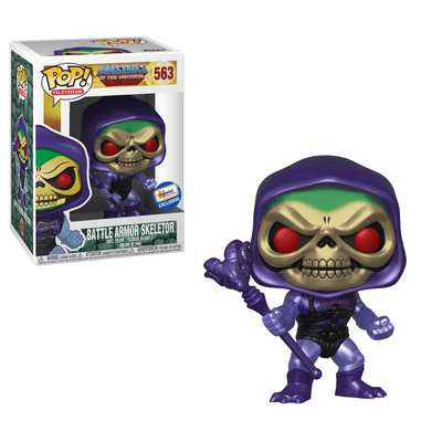 Funko Pop! Televison - Masters Of The Universe - Battle Armor Skeletor (Metallic)