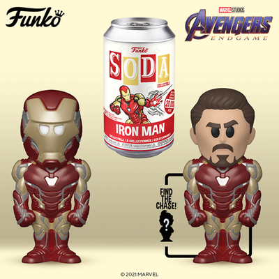 Funko Vinyl Soda - Iron Man w/ Chase