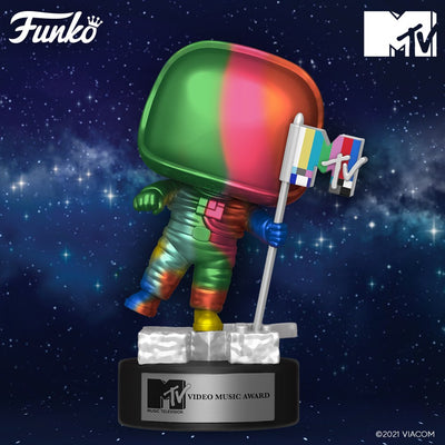 Funko Pop! Ad Icons - MTV Moon Person (Metallic Rainbow)