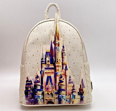 Loungefly Walt Disne Parks 50th Anniversary Castle Mini Backpack