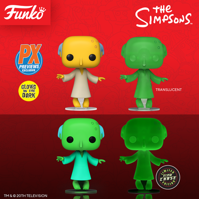 Funko Pop! Animation - The Simpsons - Glowing Mr. Burns (PX Exclusive)