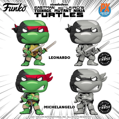 Funko Pop! Comics - Teenage Mutant Ninja Turtles (PX Exclusive)