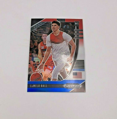 Lamelo Ball Prizim Rookie Card RC Hornets 2020 Prizm Red Blue