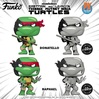 Funko Pop! Comics - Teenage Mutant Ninja Turtles (PX Exclusive)