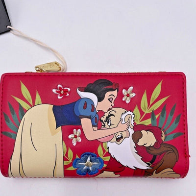 Loungefly Exclusive Disney Snow White Grumpy Cosplay Flap Wallet
