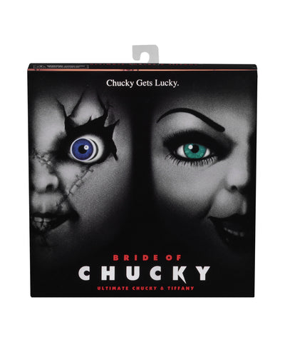 Bride of Chucky – 7″ Scale Action Figures – Ultimate Chucky & Tiffany 2-Pack