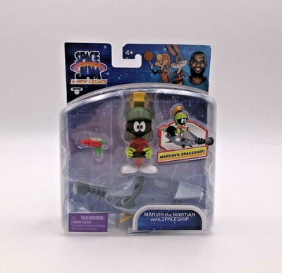 Space Jam A New Legacy - Marvin The Martian with Spaceship 5" Action Figure