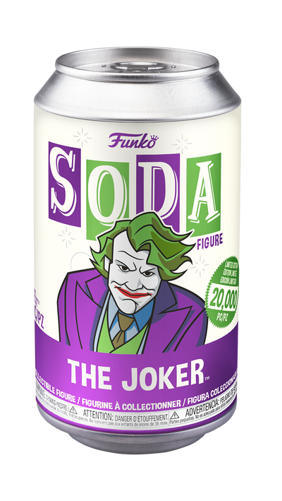 Funko Vinyl Soda - Batman - Heath Ledger Joker w/ Chase