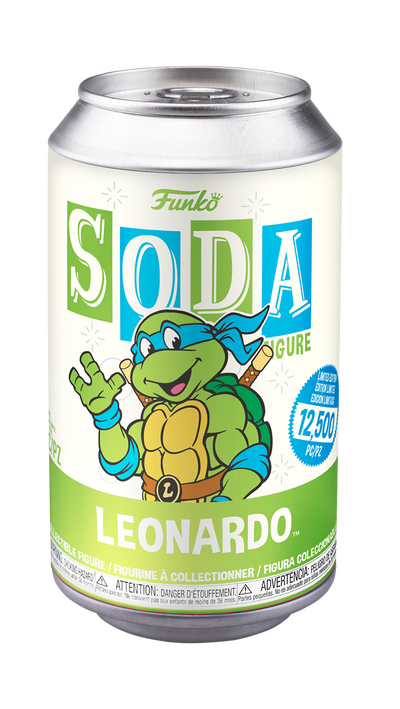 Funko Vinyl Soda - TMNT - Leonardo w/ Chase