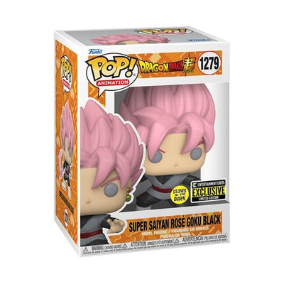 Funko Pop! Animation - Dragon Ball Super - Super Saiyan Rose Goku Black (Glow In The Dark) (Entertainment Earth Exclusive)