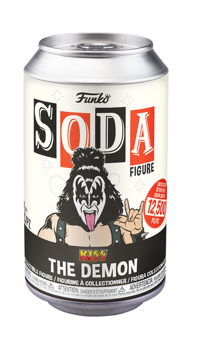 Funko Vinyl Soda - Kiss - Gene Simmons w/ Chase