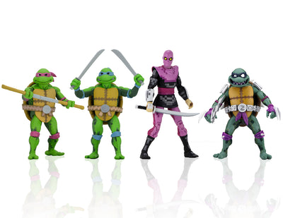 TMNT: Turtles In Time 7-Inch Scale Action Figure Set
