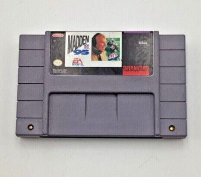 Madden 95 SNES Video Game