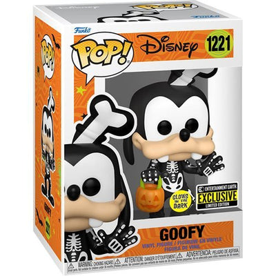 Funko Pop! Disney - Skeleton Goofy (Glow In The Dark) - Entertainment Earth Exclusive