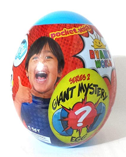 Ryan's world blue giant best sale mystery egg