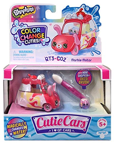Shopkins Cutie Cars Series 3 Color Change Cuties QT3-C02 Marble Motor