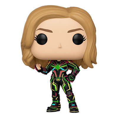 Captain Marvel with Neon Suit Funko Pop
