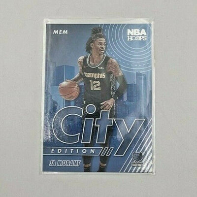 Ja Morant 2021-22 Panini Hoops City Edition Holo Silver Grizzlies