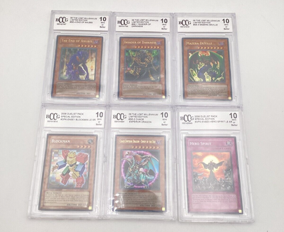 Yu-Gi-Oh BCCG 10 Mint Card Lot. 6 Cards.