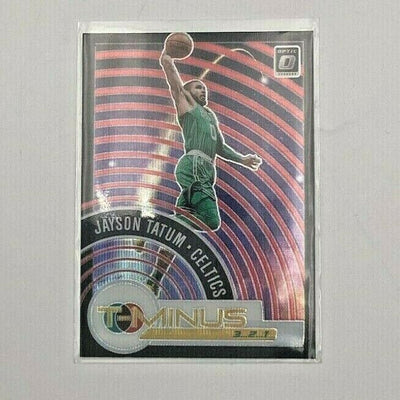 2020-21 Donruss Optic Jayson Tatum T-Minus Holo Prizm #11 Celtics D986