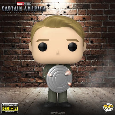 Funko Pop! Marvel - Captain America with Prototype Shield - Entertainment Earth Exclusive