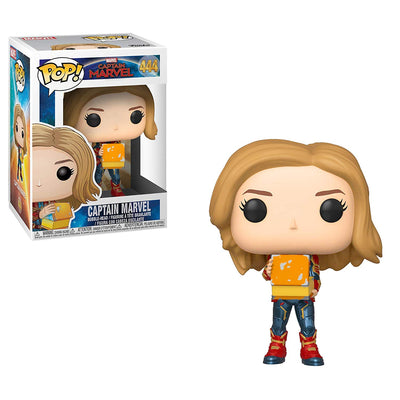 Captain Marvel Holding Lunch Box Funko Pop