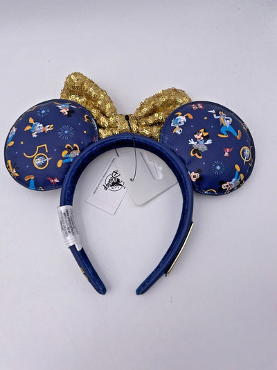 Loungefly Walt Disney World 50th Anniversary Mickey Mouse Ears