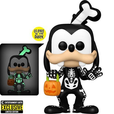 Funko Pop! Disney - Skeleton Goofy (Glow In The Dark) - Entertainment Earth Exclusive