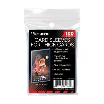 Ultrapro Extra Thick Card Sleevs (100 Pk)