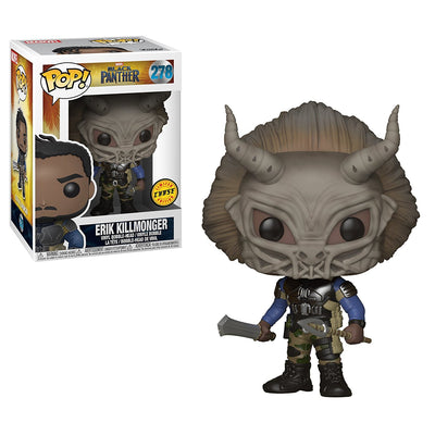 Erik Killmonger Black Panther #278 Funko Pop! Marvel CHASE