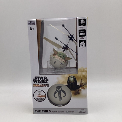 Star Wars The Mandalorian The Child Baby Yoda Motion Sense Helicopter