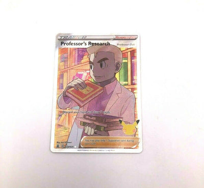 Pokemon Celebrations Professor’s Research - 024/025 Full Art Trainer