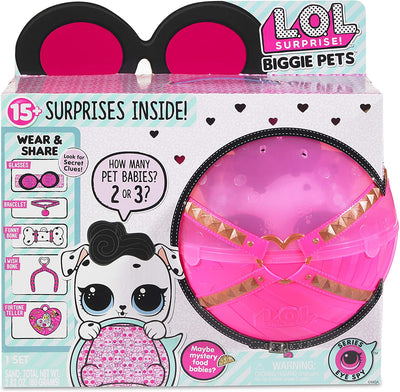 L.O.L. Surprise! Biggie Pet Dollmation with 15+ Surprises