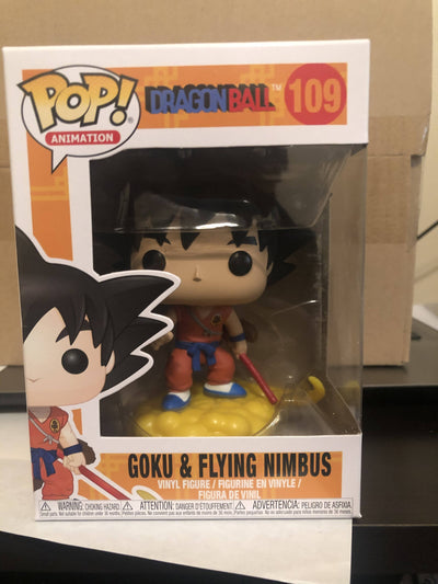 Funko POP Goku on Flying Nimbus Orange Exclusive