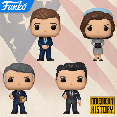 American History Icons W2 Funko Pops