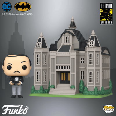 Wayne Manor with Alfred Funko Pop Town