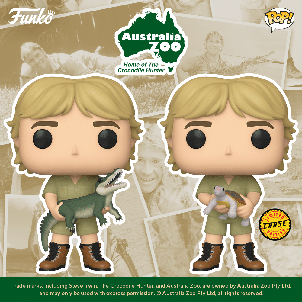 Crocodile Hunter Steve Irwin Funko Pop