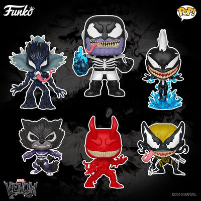 Venomized Funko Pops (NEW WAVE)