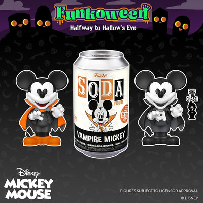 Funko Vinyl Soda - Vampire Mickey w/ Chase